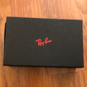 Ray Ban Black large magnetic box.